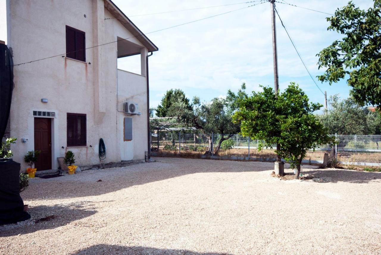B&B Tra Gli Ulivi Rocca San Giovanni Bagian luar foto
